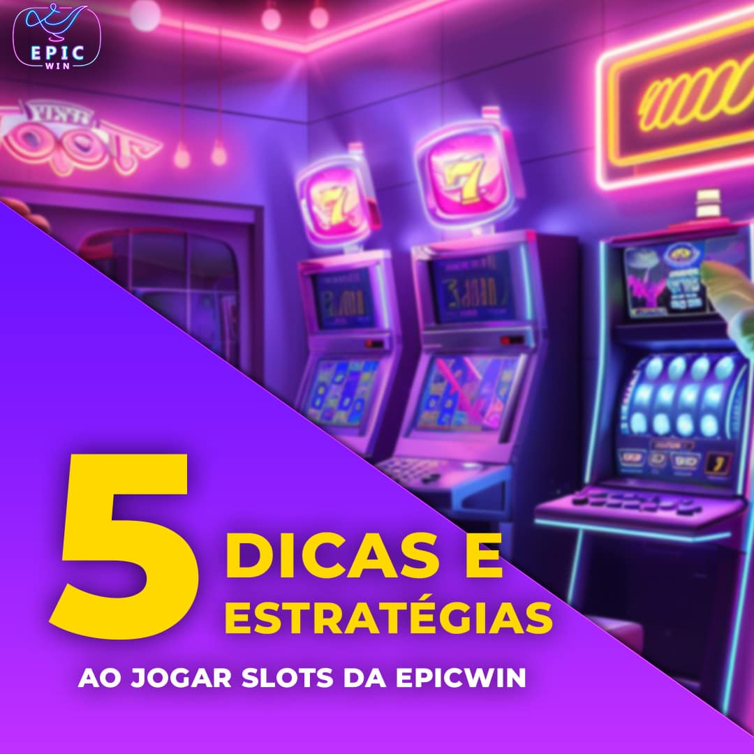 5 dicas e estratégias ao jogar slots da EpicWin